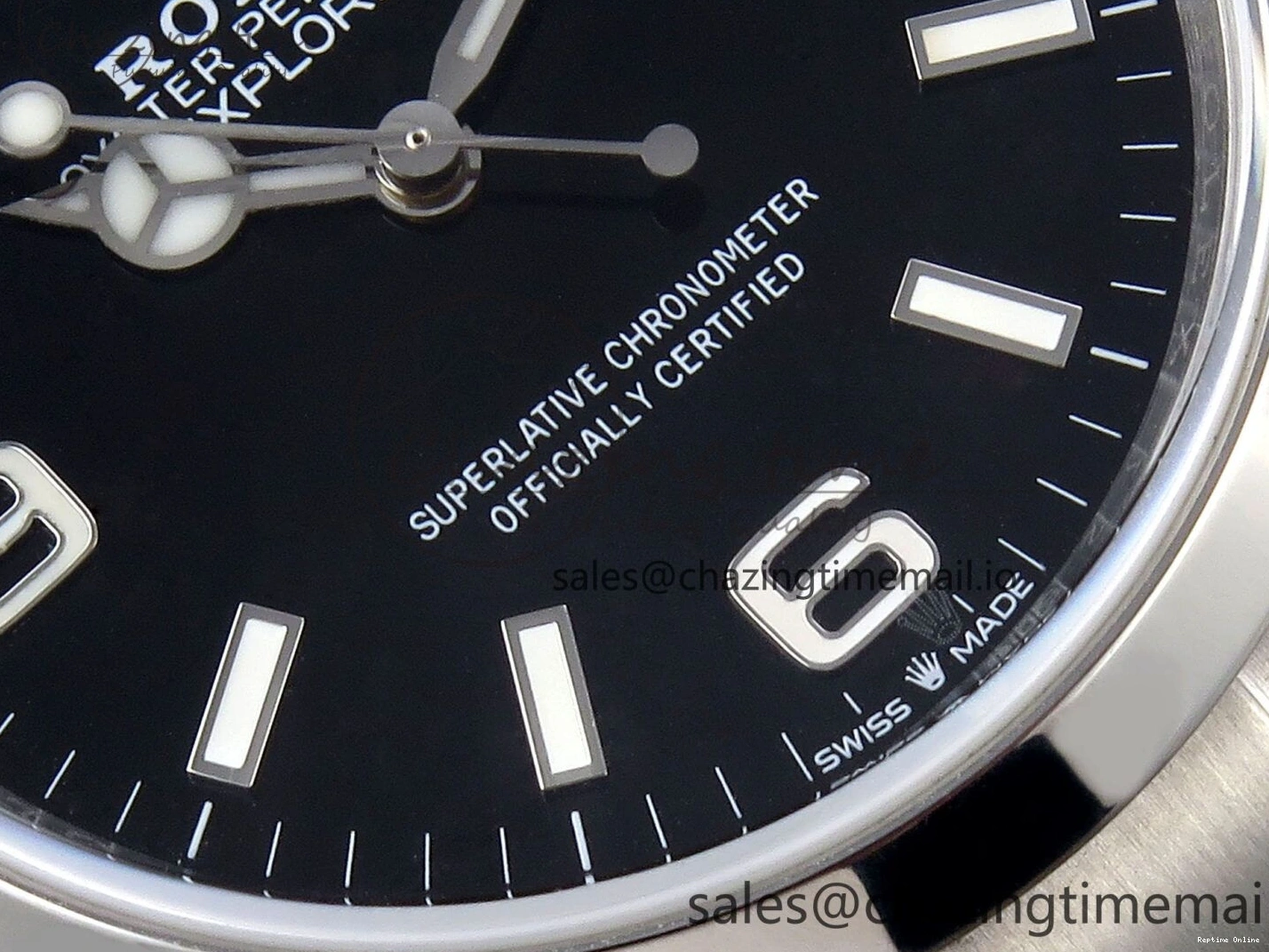 0122 Upgraded Explorer 36 904L Steel KRF 1:1 Best Edition Black Dial on SS Bracelet A2824 V 1179